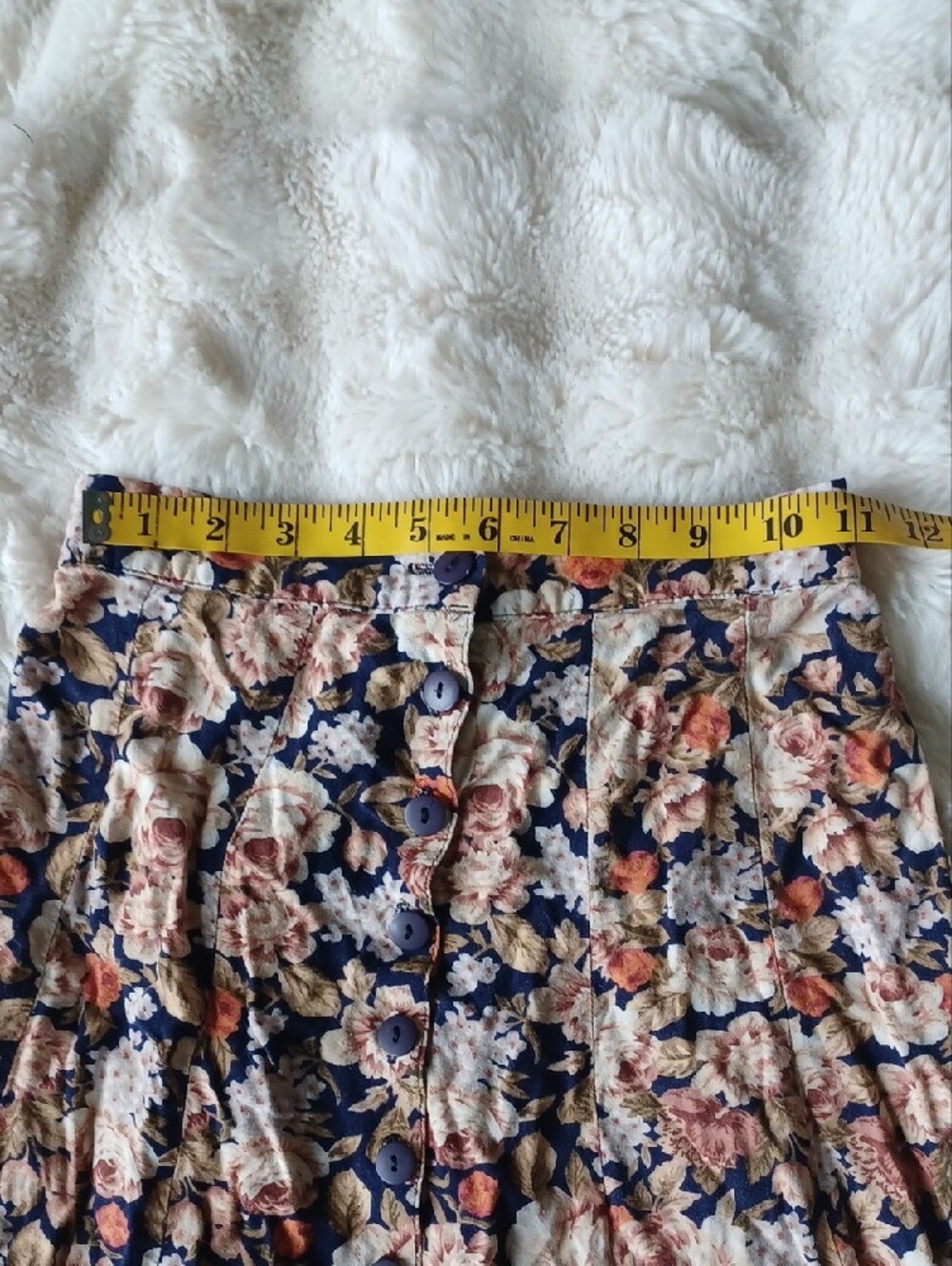 ๐ 3/$15 ๐ Express Floral Pleated Maxi Skirt - Picture 8 of 12